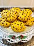 Galletas blandas de zanahoria con pepitas de chocolate