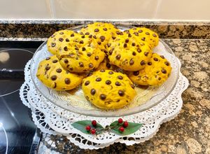 Foto principal de Galletas blandas de zanahoria con pepitas de chocolate