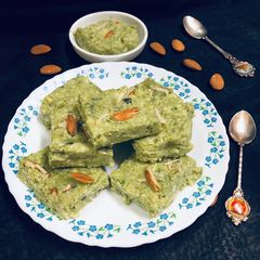 A picture of Avocado Kalakand.