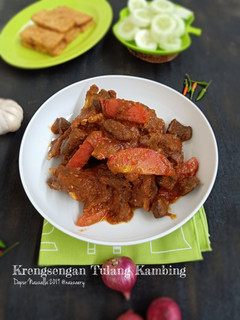 Foto resep Krengsengan Tulang Kambing (Tanpa Petis)