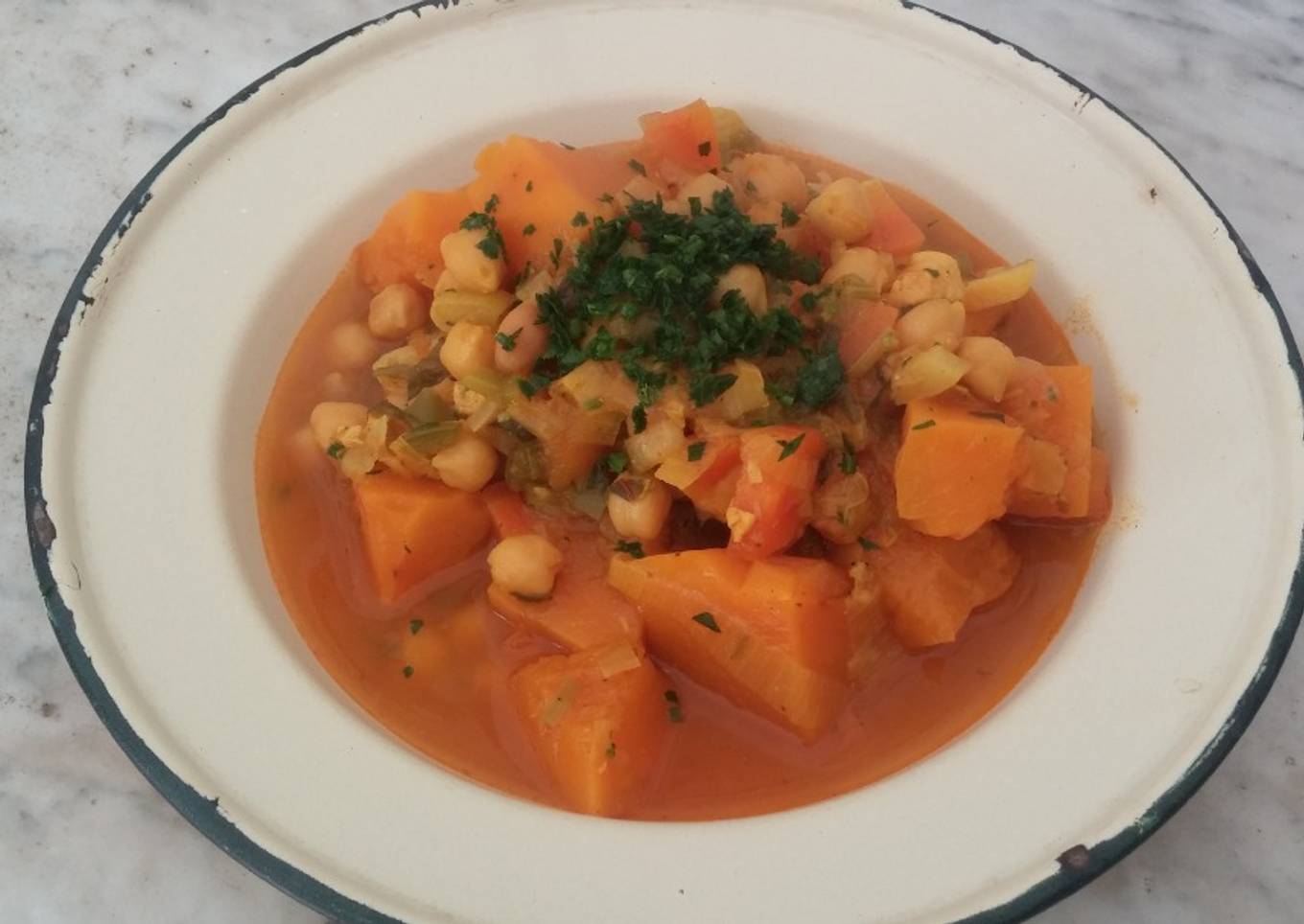 Ensopado de Garbanzos