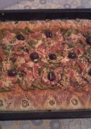Una foto de Pizza " Otoño en Mendoza"