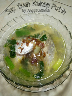 Foto resep Sup Ikan Kakap Putih