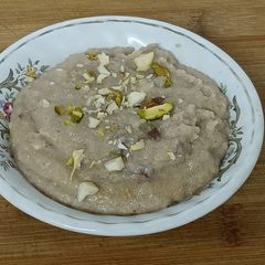 A picture of Red Poha Kheer.