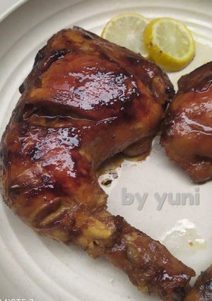 Foto resep Ayam bakar wong solo versi teplon