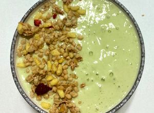 Hình của món Smoothie bơ chuối 🍌🥑.