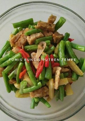 Foto resep Tumis Buncis Putren Tempe