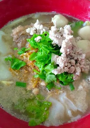 รูปของ ก๋วยเตี๋ยวหมูบ้านๆทำเองได้ง่ายๆ