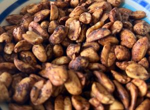Una foto de Snack de maní saborizado en freidora sin aceite