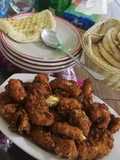 Fried Fish🐟 Fillet with Naan