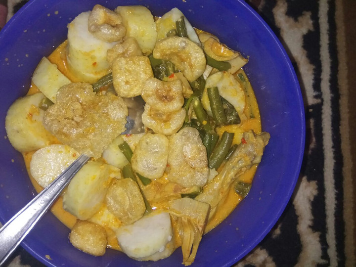 Anti Ribet, Buat Lontong Gulai Nangka Suiran Ayam Bahan Sederhana