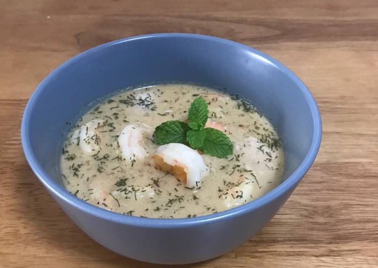Recipe of Homemade Prawn Soup