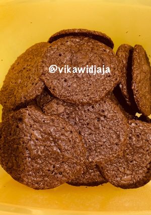 Foto resep Crunchy brownie cookies