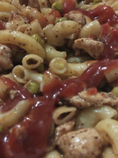A picture of Simple macaroni.