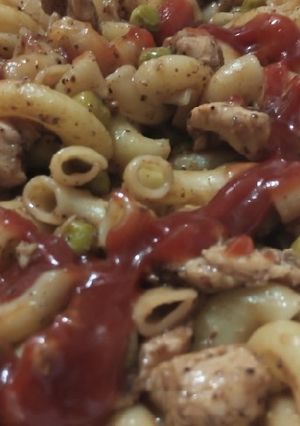 A picture of Simple macaroni.