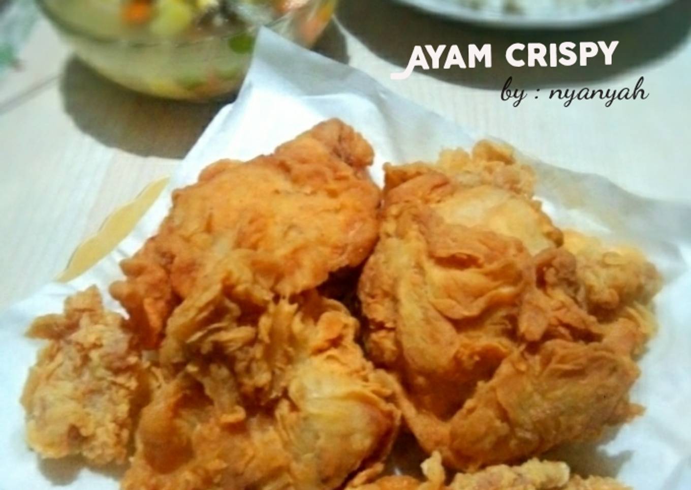 Ayam goreng crispy