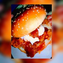 Zinger burger A picture of Zinger burger.