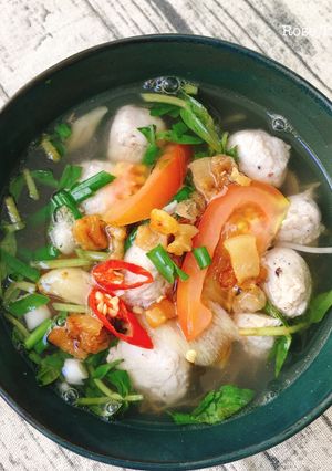 Hình của món Canh Chua Chả Cá.