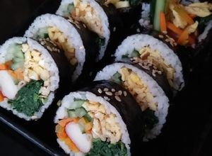 Foto resep Gimbap (김밥)