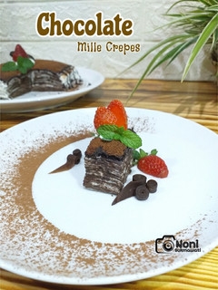 Foto resep Chocolate Mille Crepes