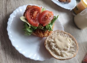 Zdjęcie przepisu Chicken burger.