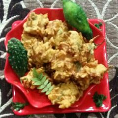 Healthy karela pakoda A picture of Healthy karela pakoda.