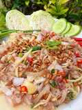 Spicy Sour Pork Salad