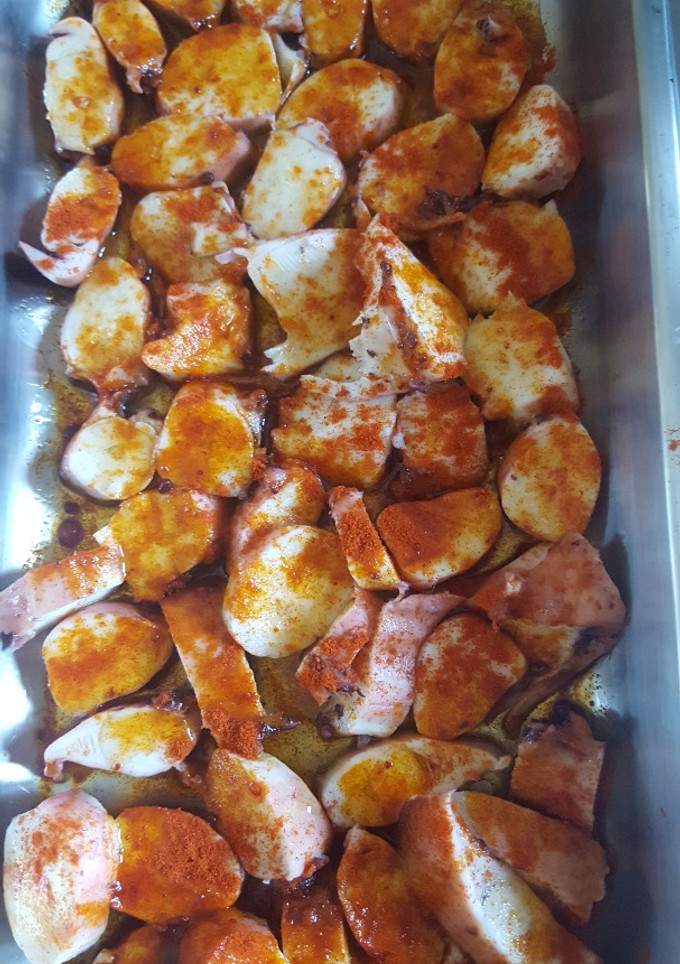 Una foto de Pulpo a la gallega