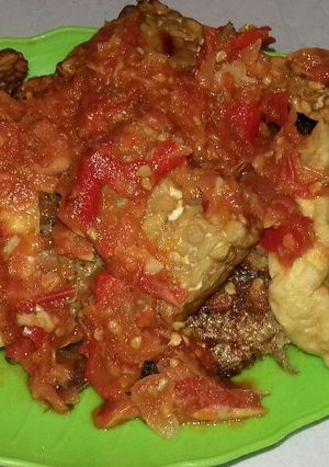 Foto resep Tahu tempe mujaer bumbu balado
