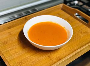 Una foto de Sopa de tomate