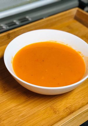 Una foto de Sopa de tomate