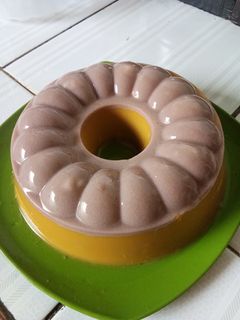 Foto resep Puding Labu Kuning Coklat