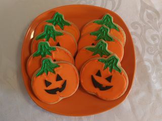 Zucche biscotto di Halloween