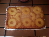 Bizcocho de piña en su jugo
