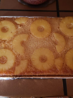 Una foto de Bizcocho de piña en su jugo