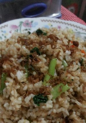 Foto resep Nasi goreng sederhana