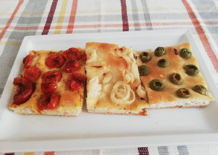 Focaccia tricolore 🇮🇹