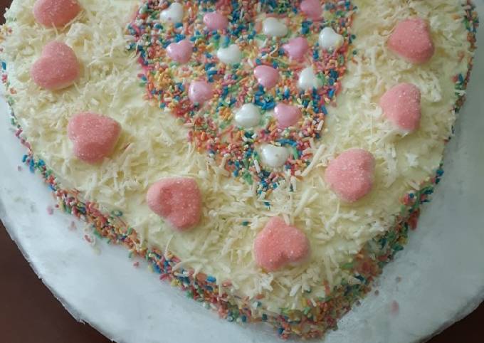 Resep Cake ultah (basic cake potong) lembut anti gagal Resep Cake ultah (basic cake potong) lembut anti gagal