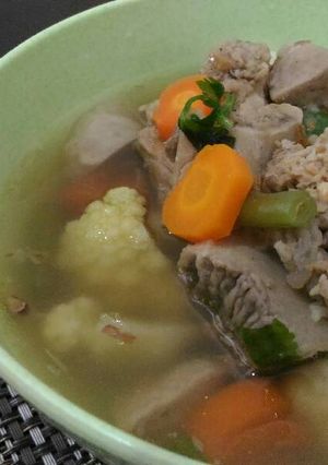 Foto resep Sop iga sapi sayur komplit