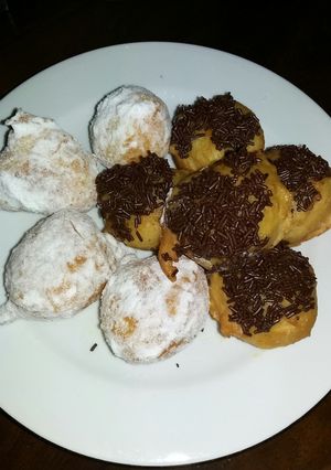 Foto resep donat praktis tanpa diuleni