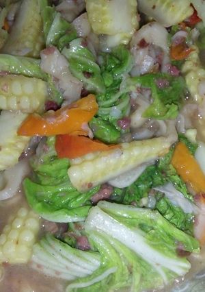 Foto resep Sauted Mix Veggie with Cornet Beef