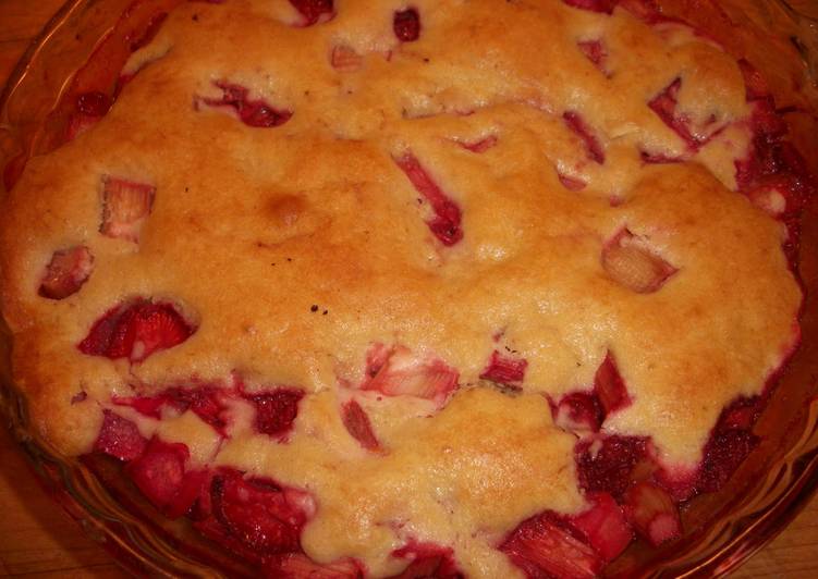 Steps to Prepare Ultimate Chocolate covered strawberry Cobbler