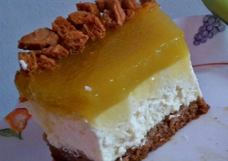 Comment Servir Cheescake citron/speculoos