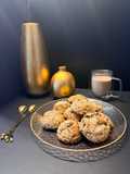 Galletas sin gluten y sin lactosa con pepitas de chocolate y nueces