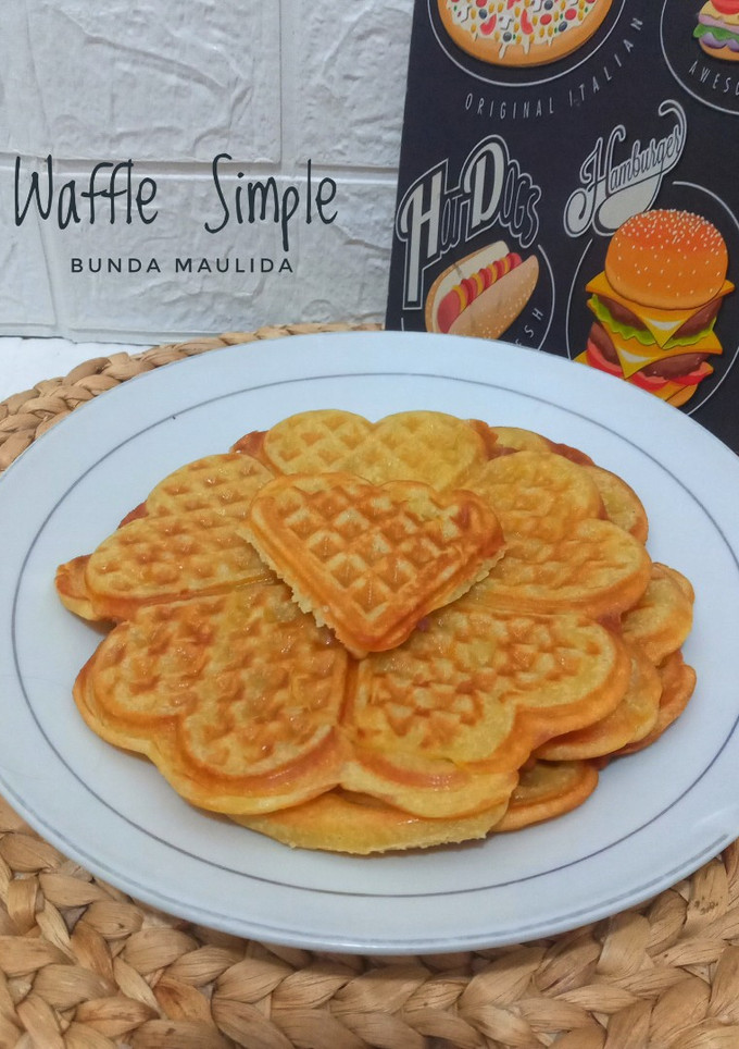 Foto resep Waffle Simple