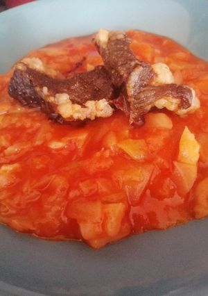Paradicsomos káposzta kevésbé puffasztó verzióban 🥬 recept fotója