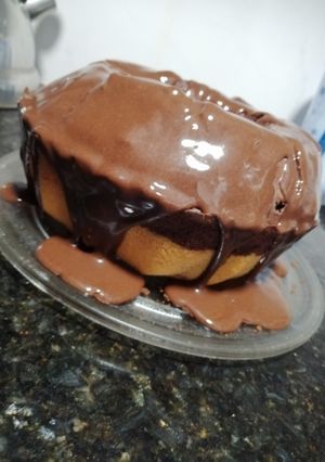 Una foto de Torta marmolada