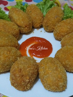 Foto resep Kroket Kentang (isi Ayam Suwir dan Wortel)