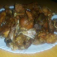 Deep fried chicken A picture of Deep fried chicken.
