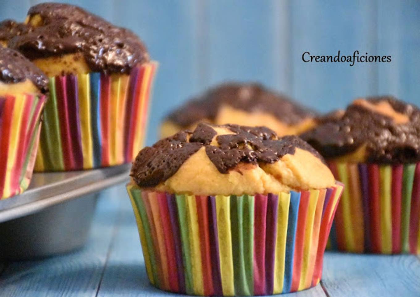 Muffins de calabaza saludable